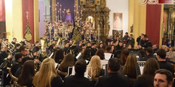 La Banda del Nazareno puso el aporte musical al especial Quinario del Regidor Perpetuo