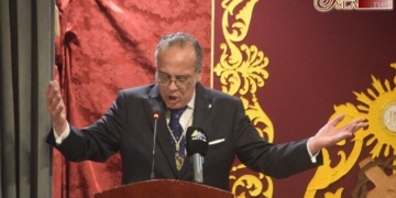 Antonio Alías anuncia la llegada de un nuevo Miércoles Santo junto a la Virgen del Amor