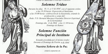 Hoy comienza el Triduo en la Hermandad del Perdón que incluirá Vía-Crucis y Besapié