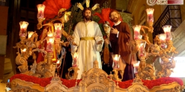 Lágrimas de Dolores acompañará a Jesús del Prendimiento de Almería el Miércoles Santo de 2021