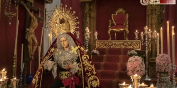 Ayer dio comienzo el Triduo a la Virgen de las Lágrimas en la Iglesia Mayor