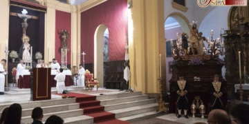 Un Pontifical como antesala de la procesión extraordinaria por el 125 aniversario de Columna