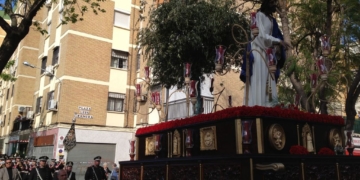 Virgen de las Lágrimas acompañará por segundo año al sevillano Señor del Prendimiento