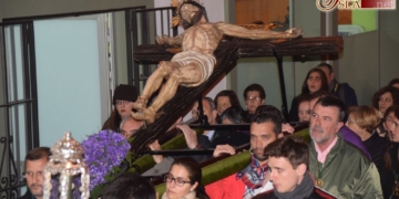 El Cristo de la Vera-Cruz recorrió la feligresía del Santo Cristo en Vía-Crucis