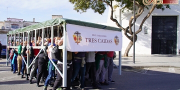 Tres Caídas también suspende el ensayo de la cuadrilla de hermanos cargadores de mañana