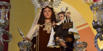 La Patrona volverá al Carmen el domingo en rosario a las siete y media de la mañana