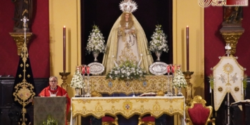 Ayer se inició en la Iglesia Mayor el Triduo eucarístico de la Archicofradía de Medinaceli