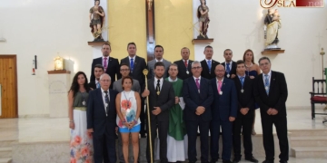 La junta de gobierno de Humildad y Paciencia tomó posesión en la tarde de ayer