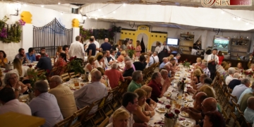 La Feria del Carmen y la Sal 2019 dio comienzo con diez casetas de hermandades y cofradías