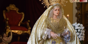 La Virgen de las Lágrimas en Besamano durante toda la jornada de hoy