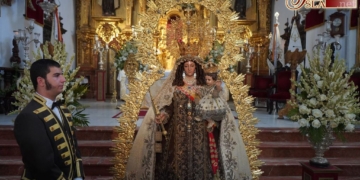 Función y Besamano a la Virgen del Carmen en el LXVII aniversario de su Coronación