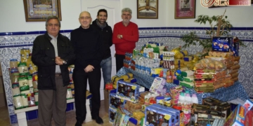 Santa Elena entregó 500 kilos de alimentos y juguetes a Cáritas de San Francisco