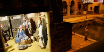 El Belén de la Parroquia del Santo Cristo se refleja este año en motivos marineros