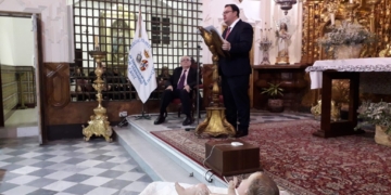 Francisco Sánchez Zambrano pregonó la Navidad en la asociación 24 de Septiembre