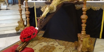 El Besapié al Cristo de la Buena Muerte el primero de los que se sucederán en Cuaresma