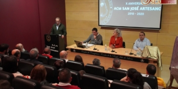 La ACM San José Artesano suspende los actos de abril y mayo de su X aniversario
