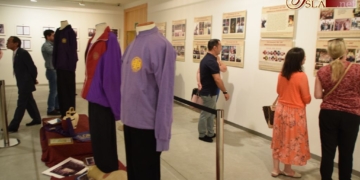 Una exposición muestra parte de los 35 años de la cuadrilla de hermanos del Nazareno