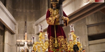 Jesús Nazareno llegó a la Parroquia del Cristo en su segunda jornada en el barrio