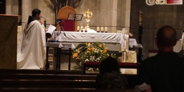La Parroquia del Cristo acogió la vigilia de adoración al Santísimo Sacramento