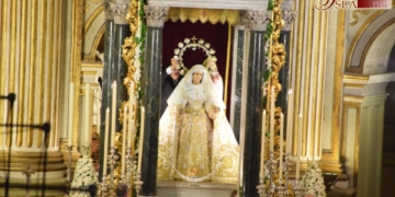 María Santísima del Rocío es desde ayer la Novia de Málaga Coronada