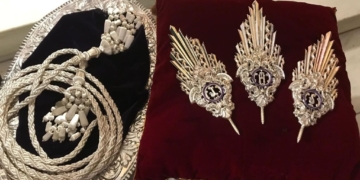 Bendecidas nuevas potencias y cordón para Jesús Atado y Flagelado a la Columna