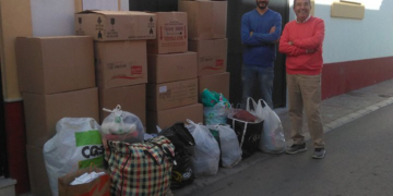 Misericordia entrega una tonelada de material recogido en su campaña ‘vestir al desnudo’