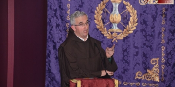 Fray Juan Dobado disertó sobre la relación entre Santa Teresa y Jesús Atado a la Columna