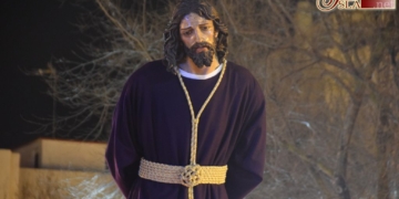 Jesús del Soberano Poder en su Prendimiento recorrió el Parque en Vía-Crucis