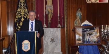 Cartel y concierto de Nazareno y Lágrimas para anunciar un nuevo Domingo de Ramos