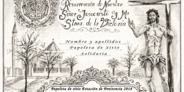 Una papeleta de sitio solidaria por tercer año en la Hermandad de la Resurrección