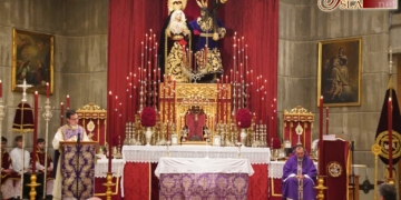 Hoy ha dado comienzo en el Santo Cristo el Triduo de la Hermandad de los Afligidos