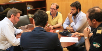 Ayuntamiento y Hermandad del Rocío ultiman el dispositivo de seguridad de su salida
