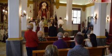 Los cofrades de la Hermandad de Desamparados celebraron la Función en honor de su dolorosa
