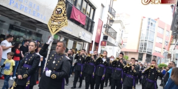 La banda de cornetas de las Tres Caídas de Dos Hermanas no seguirá tras el Perdón