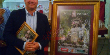 Ayer se presentó el cartel de la salida de la Divina Pastora de Chiclana