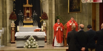 Vera-Cruz también celebró con una eucaristía la festividad de la Exaltación de la Cruz