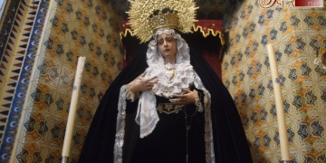 La Virgen de la Piedad también de luto por el fallecimiento de Luis Álvarez Duarte