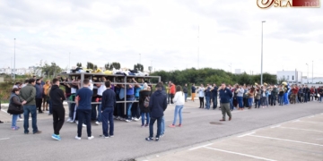 Los ensayos de la cuadrilla del misterio de Columna no paran ni en las fechas de Carnaval