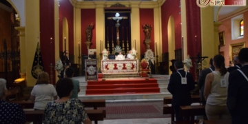 Medinaceli ha dado inicio esta tarde al Triduo Sacramental en la Iglesia Mayor