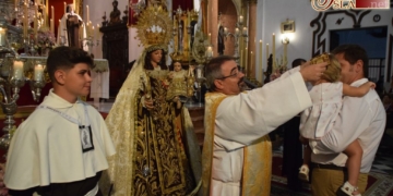 Los más pequeños de La Isla como mejor ofrenda de la Novena a la Virgen del Carmen