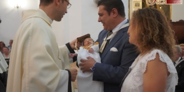 De la Patrona desde la cuna: Los recién nacidos presentados a la Virgen del Carmen