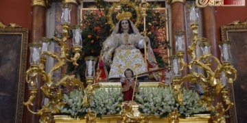 La Divina Pastora de las Almas Coronada saldrá hoy a partir de las siete y media de la tarde
