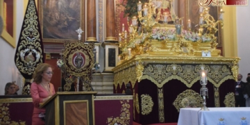 Rosario y felicitación de Gelen Castro para abrir un nuevo 15 de agosto en la Pastora