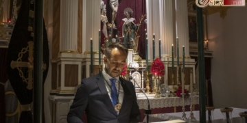 Juan Manuel Rueda tuvo a su cargo en prosa y verso la Exaltación de la Cruz