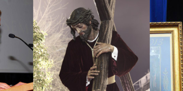 Antonio Campos, Sandra de la Hoz y Misericordia designados respectivamente pregonero, cartelista e imagen que presidirá el Vía-Crucis de la Semana Santa de 2015