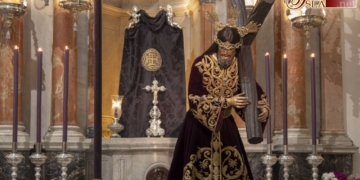 San Fernando se cita cada tercer viernes de mes con el Besapié y cultos a Jesús Nazareno