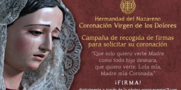 Comienza la recogida de firmas para la Coronación Canónica de la Virgen de los Dolores