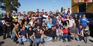 La cuadrilla de hermanos cargadores de Jesús Nazareno ha dado comienzo hoy a sus ensayos