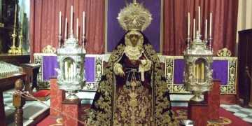 Ayer finalizaron los cultos a la Virgen de las Lágrimas de Piedad con su anual besamano