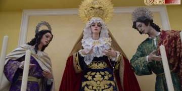 Los cofrades de Humildad y Paciencia celebraron la festividad de los Dolores de la Virgen